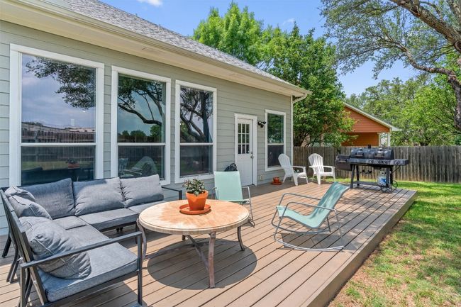 freshly finished Wooden deck. | Image 33