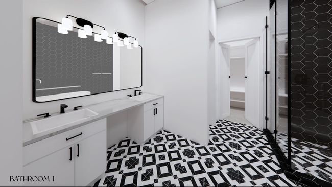 Full bath with double vanity and a sink | Image 4