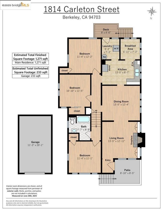 1814 Carleton St, House other with 3 bedrooms, 1 bathrooms and 1 parking in Berkeley CA | Image 26