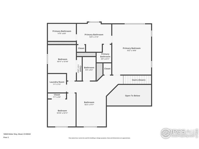 16848 Weber Way, House other with 4 bedrooms, 4 bathrooms and null parking in Mead CO | Image 26