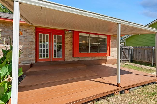 Wooden deck featuring french doors | Image 19