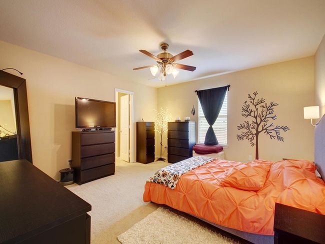 Staged earlier. Carpet replaced with Laminate flooring | Image 23