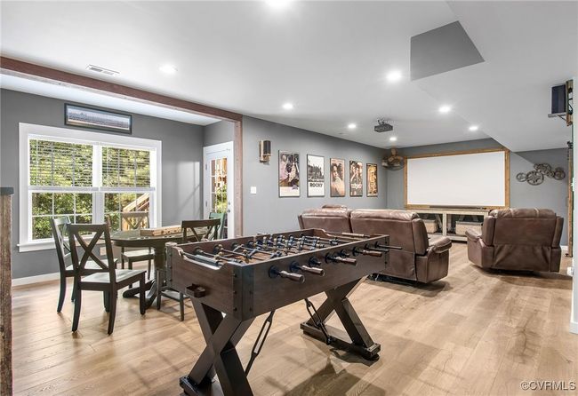 Fully finished basement with LVP flooring throughout, recessed lighting and the versatility to make this space exactly as you envision | Image 30