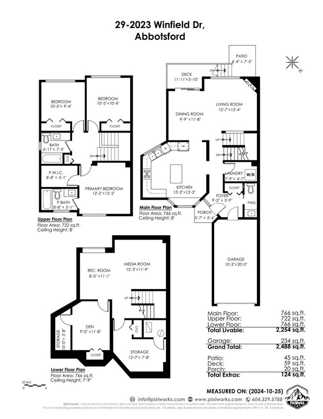 29 - 2023 Winfield Dr, Townhouse with 3 bedrooms, 3 bathrooms and 2 parking in Abbotsford BC | Image 37