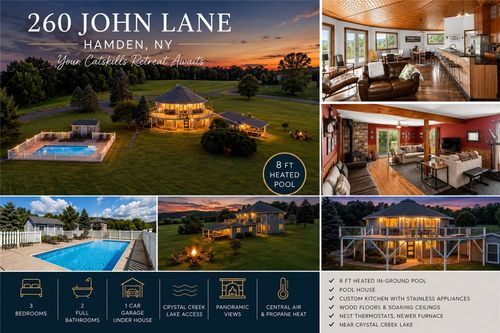 260 John Lane, Hamden, NY, 13856 | Card Image