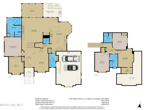 2776 Marsh Point Ln Se, Southport, NC, 28461-8504 | Card Image