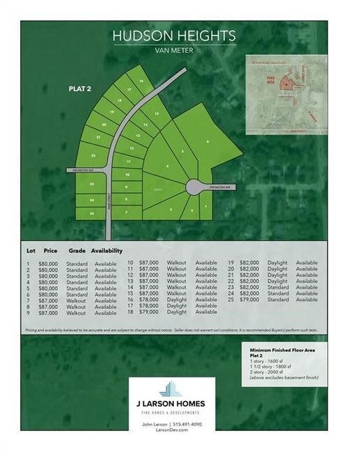 Lot 19 Park Street, Van Meter, IA, 50261 | Card Image