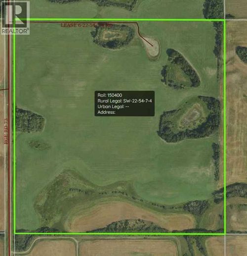 0 Sw-22-54-7-W4, Rural Two Hills No. 21, County Of, AB, T0B1C0 | Card Image