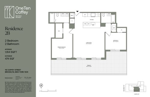 2b-110 Coffey St, Brooklyn, NY, 11231-1504 | Card Image