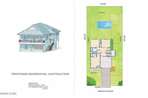 21605 Marlin Ave, Panama City Beach, FL, 32413-7925 | Card Image