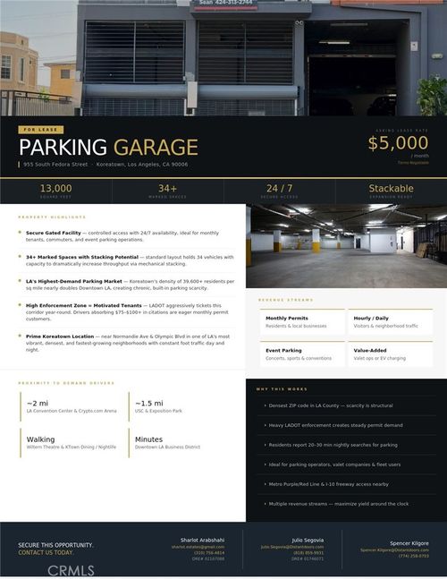 955 Fedora St, Los Angeles, CA, 90006-1221 | Card Image