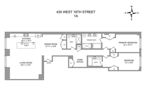 1a-435 W 19th Street, New York City, NY, 10011 | Card Image