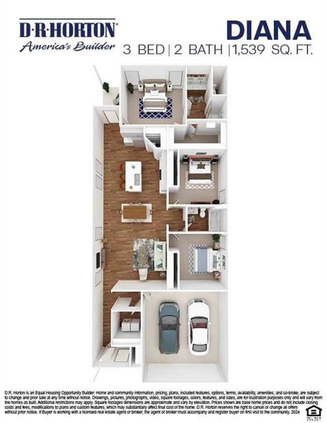 5951 Canyon Dawn Dr, House other with 3 bedrooms, 2 bathrooms and 2 parking in Spring TX | Image 16