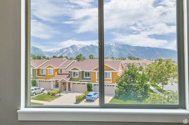 View of mountain backdrop from primary bedroom | Image 23