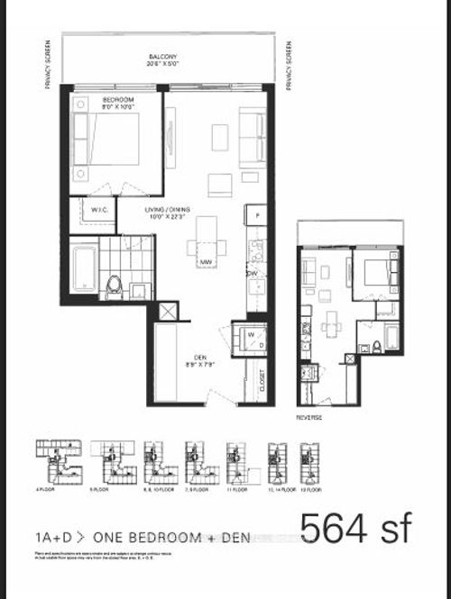 332-1030 King St W, Toronto, ON, M6K0B4 | Card Image