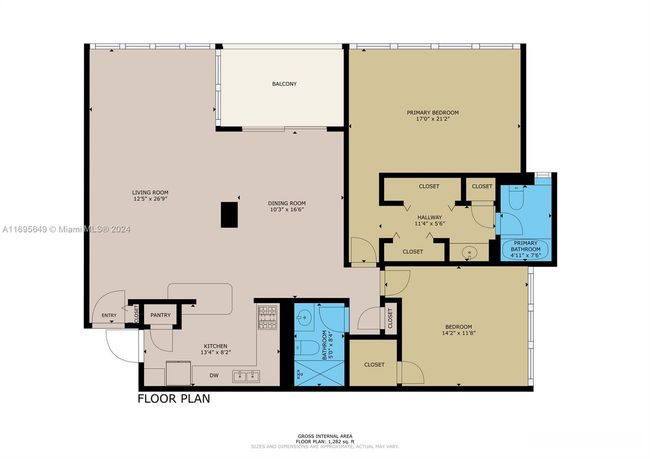 APT-908 - 1400 S Ocean Dr, Condo with 2 bedrooms, 2 bathrooms and null parking in Hollywood FL | Image 4
