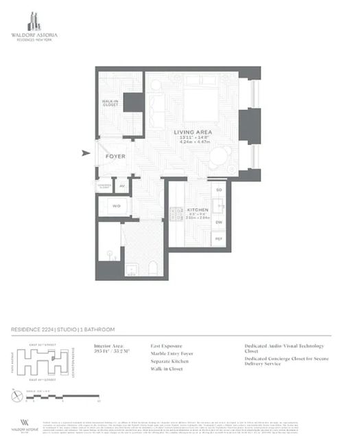 2224-303 Park Ave, New York, NY, 10022-6960 | Card Image