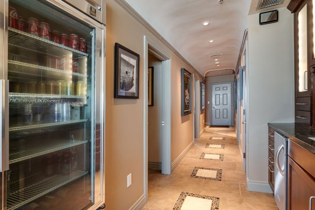 Bar area also features a built in cooler for extra drinks. | Image 15