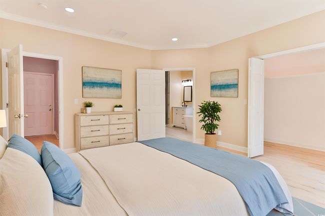 Bedroom with ornamental molding | Image 12