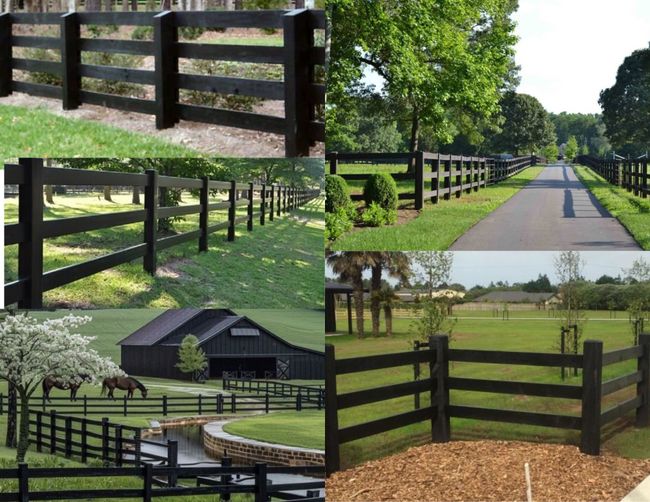 Inspiration pictures showing design of our black metal estate style fence to be installed inspired by neighborhoods in Nashville, TN | Image 7
