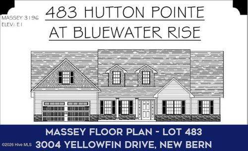 3004 Yellowfin Drive, New Bern, NC, 28562 | Card Image