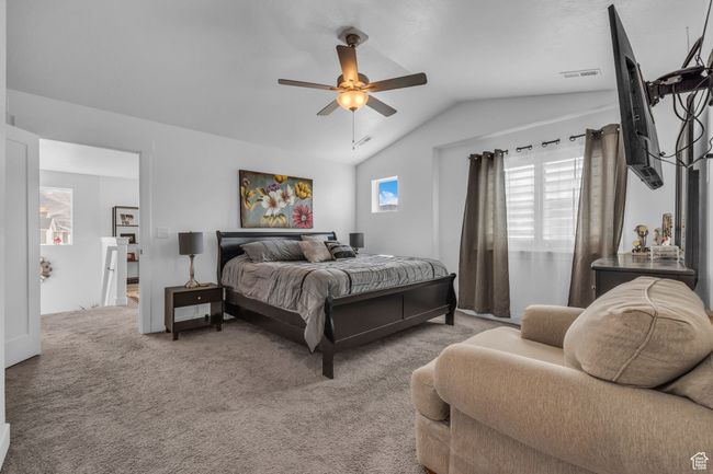 Primary bedroom and a ceiling fan | Image 13