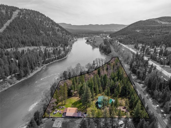 74 Cedar Creek Ext, Libby Montana 59923 Two parcels with 750+/_ Riverfront has a 26640 sqft 3/2 with shop & carport. | Image 4