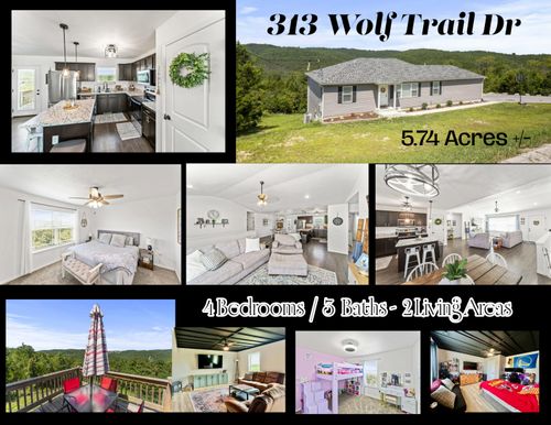 313 Wolf Trail Dr, Hollister, MO, 65672-7504 | Card Image