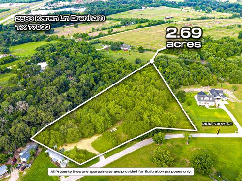 2583 Karen Ln, Brenham, TX, 77833-1299 | Card Image
