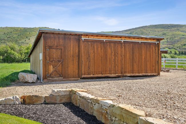 View of outbuilding with a mountain view | Image 59