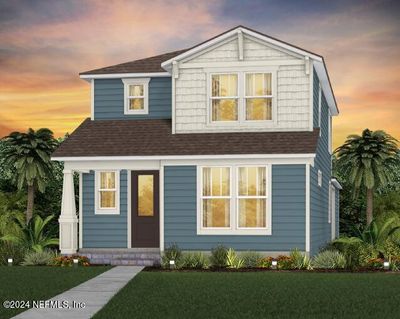 Rendering of home with color scheme shown | Image 1