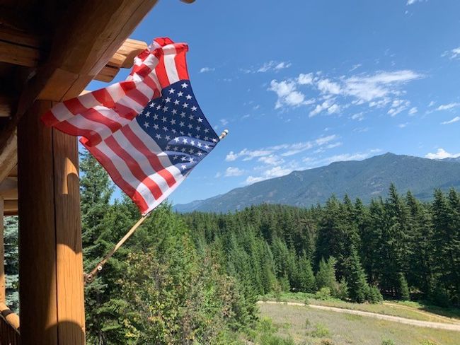 Mountain view featuring a wooded view | Image 80