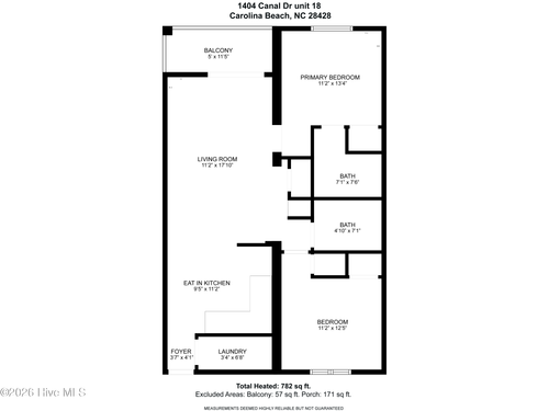 apt-18-1404 Canal Dr, Carolina Beach, NC, 28428-5957 | Card Image