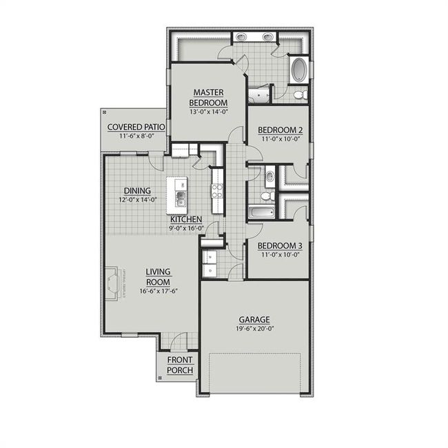 1585 Little Cypress Loop, House other with 3 bedrooms, 2 bathrooms and 2 parking in Orange TX | Image 9