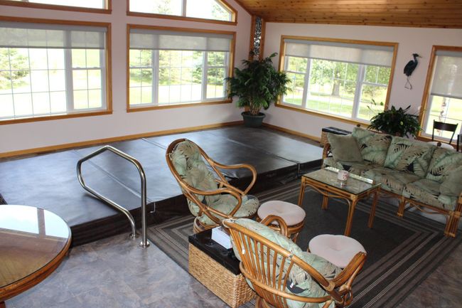 Sunroom with a 16.5' by 7.5' pool/hot tub to call your own! | Image 24