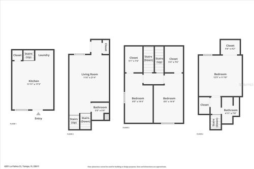 4201 La Palma Ct, TAMPA, FL, 33611-2323 | Card Image