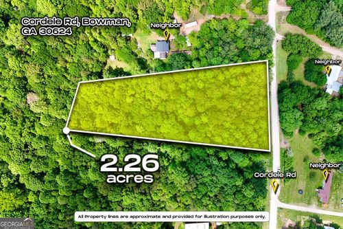 0 Cordell Rd, Bowman, GA, 30624 | Card Image