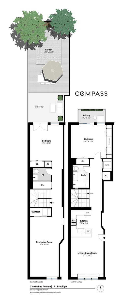 1a-319 Greene Ave, Brooklyn, NY, 11238-1778 | Card Image