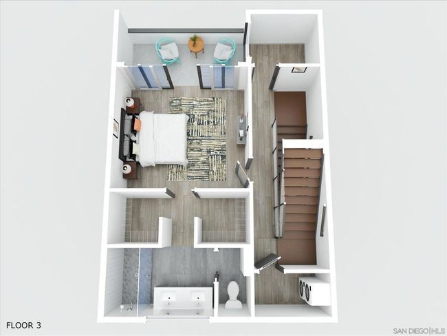 3 - 4079 1 St Ave, Condo with 2 bedrooms, 2 bathrooms and 2 parking in San Diego CA | Image 43