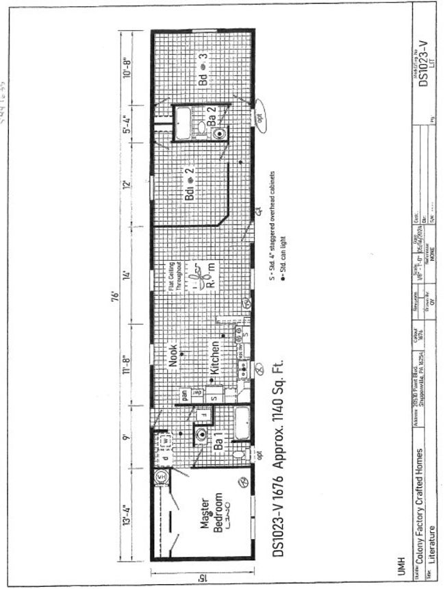 15x76 approved floorplan | Image 7