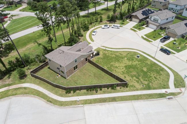This shows you just how large this lot is. With no back or side neighbors, and on a cul-de-sac, you are secluded and on your own little island. | Image 5