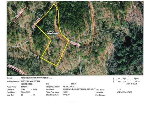 350-0 Hawks Circle, Lake Lure, NC, 28746 | Card Image