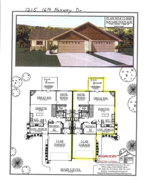 1215 16th Fairway Dr, Viroqua, WI, 54665-2255 | Card Image
