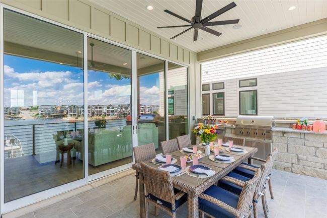 8 Seat Outdoor Dining Table | Small Refrigerator. | Image 20