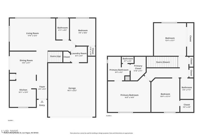 10342 Cherry Brook St, House other with 4 bedrooms, 3 bathrooms and null parking in Las Vegas NV | Image 35