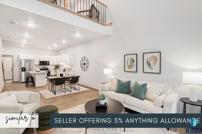 8014 E Tencate Pl, Townhouse with 3 bedrooms, 3 bathrooms and null parking in Sioux Falls SD | Image 6