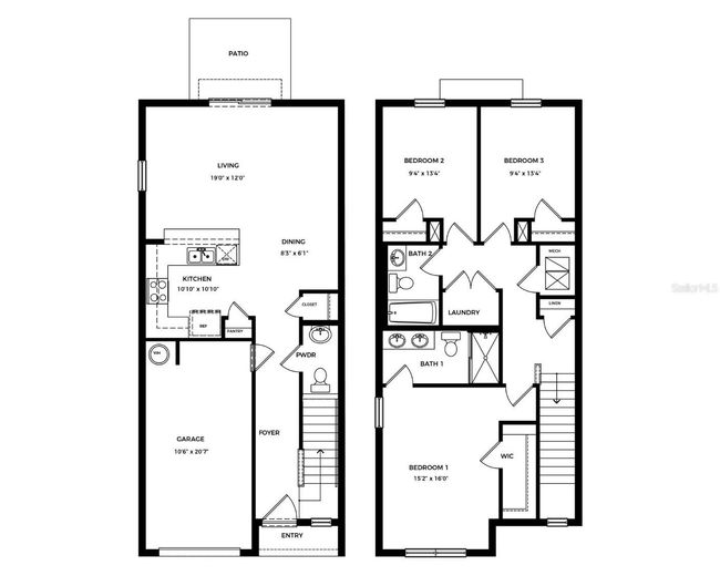 2750 Pearly Banks Dr, Townhouse with 3 bedrooms, 3 bathrooms and null parking in BRADENTON FL | Image 31