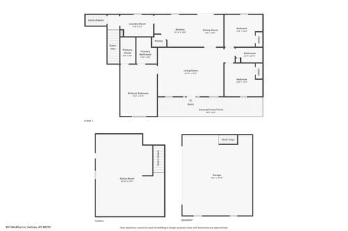 851 Mcafee Ln, Salvisa, KY, 40372-9757 | Card Image