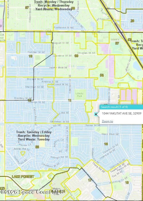 1044 Se Yakutat Avenue Se, PALM BAY, FL, 32909 | Card Image