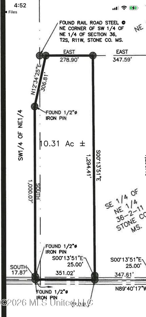 Parcel 11 Cox Rd, Wiggins, MS, 39577 | Card Image